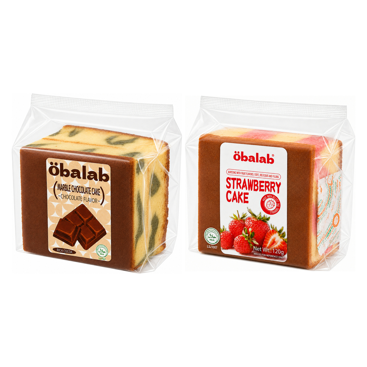 OBALAB SQUARE CAKE - 120g