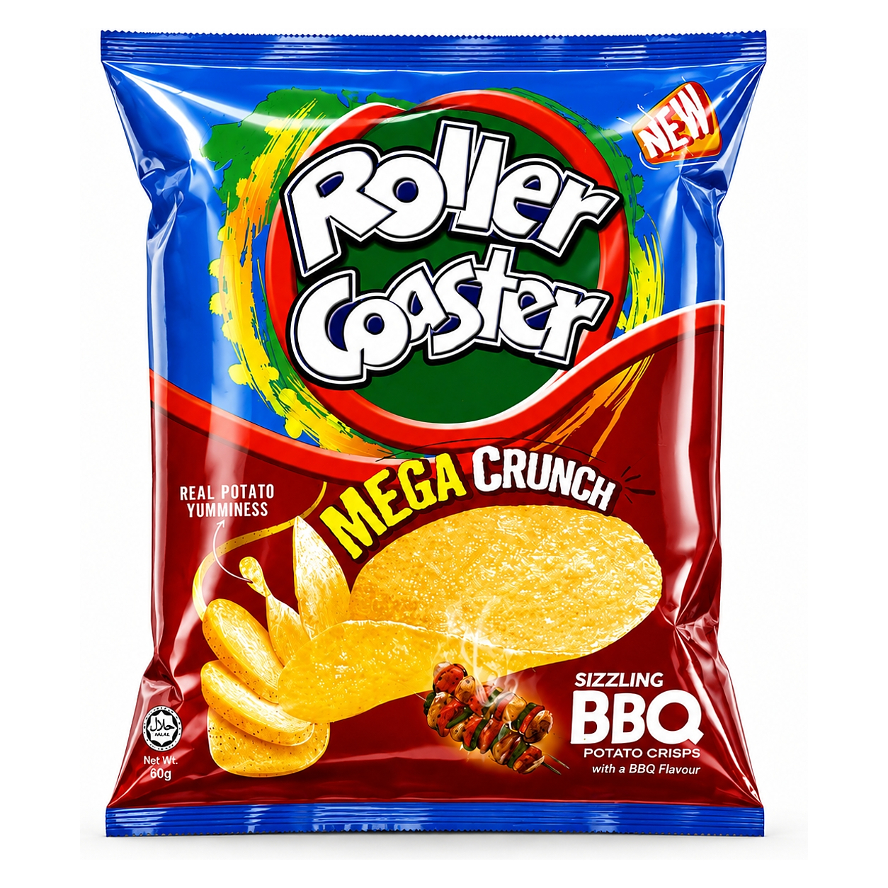 ROLLER COASTER POTATO CRISPS image 1