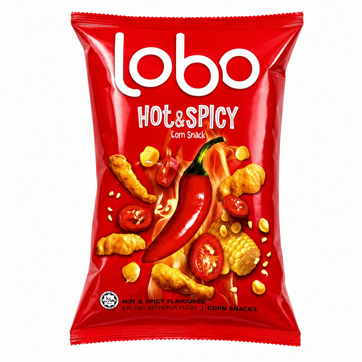 BIKA LOBO CORN SNACK 40g image 1