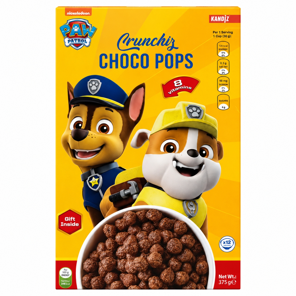 PAW PATROL - CEREALS image 1