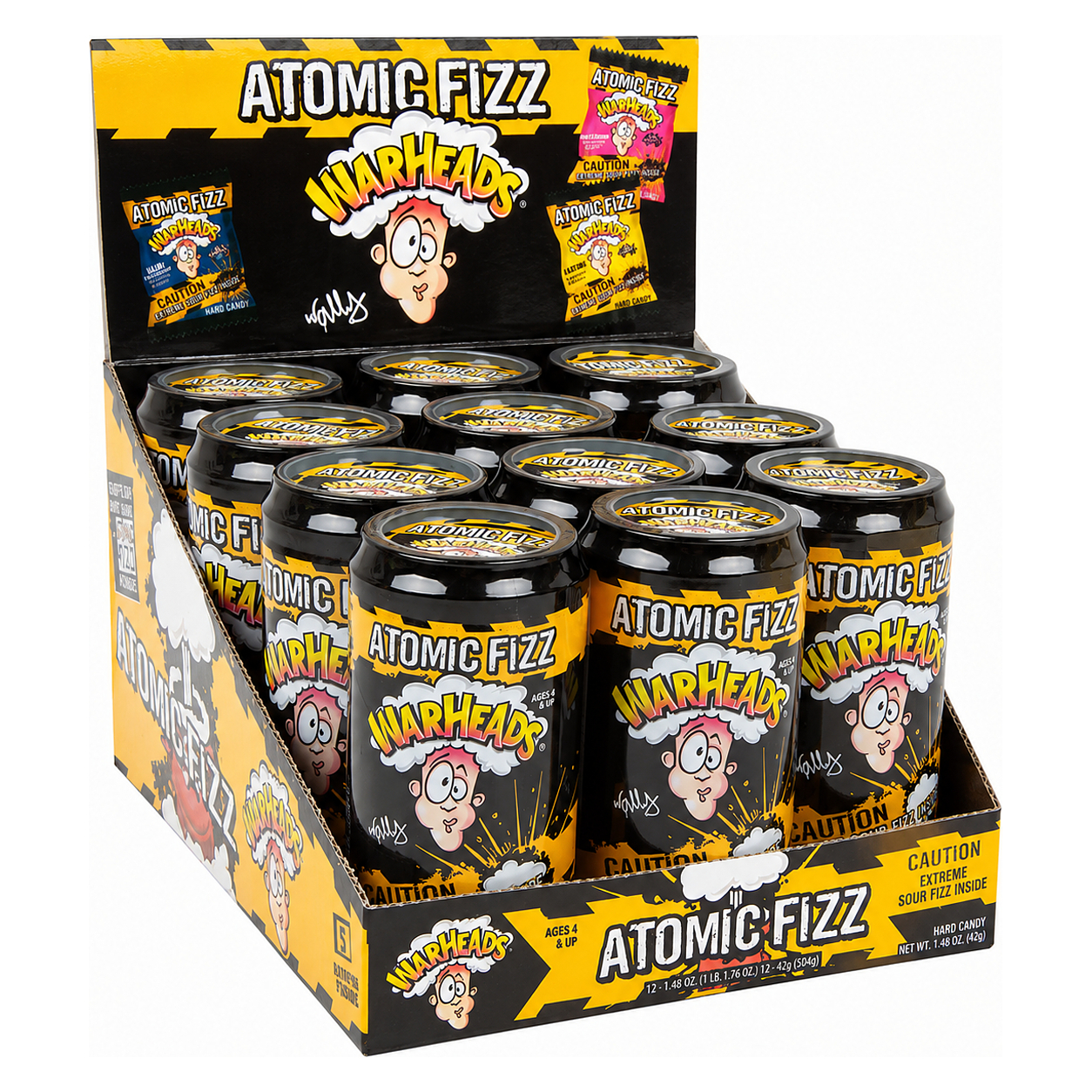 WARHEADS ATOMIC FIZZ (BOTTLE) 42g image 1