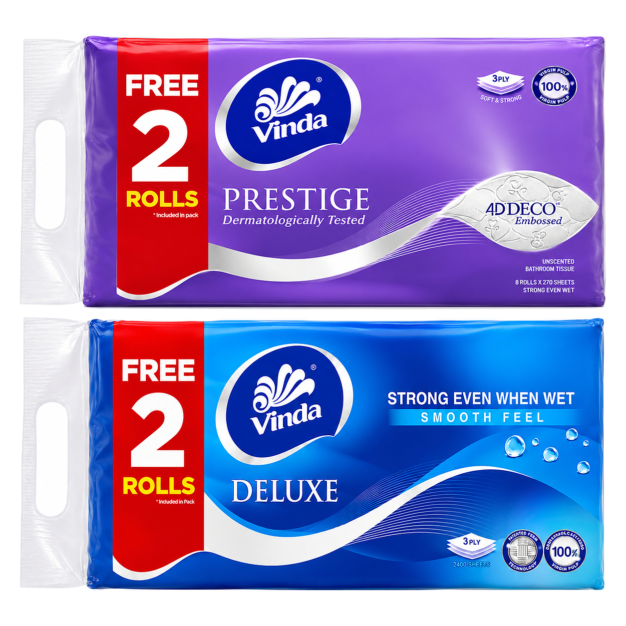 VINDA TOILET PAPER (8+2roll)