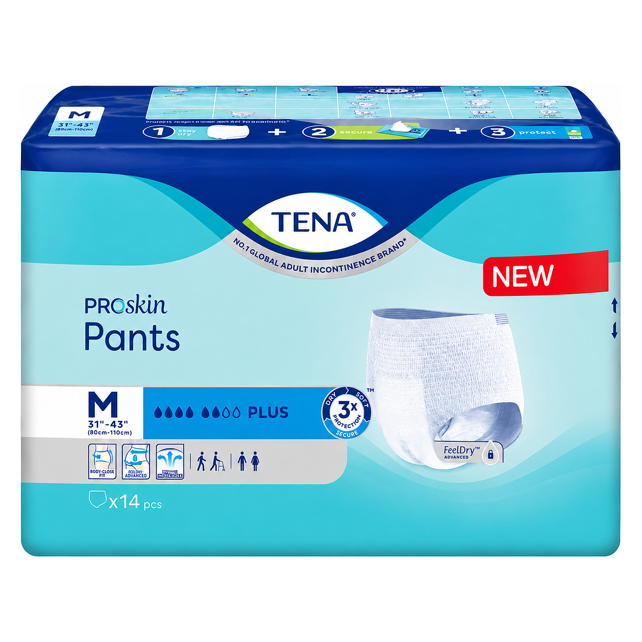 TENA PROSKIN PANTS (PLUS)