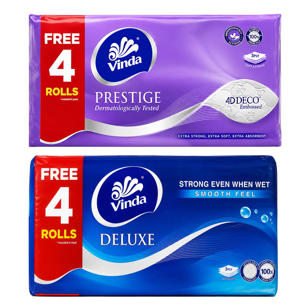 VINDA TOILET PAPER (16+4roll)
