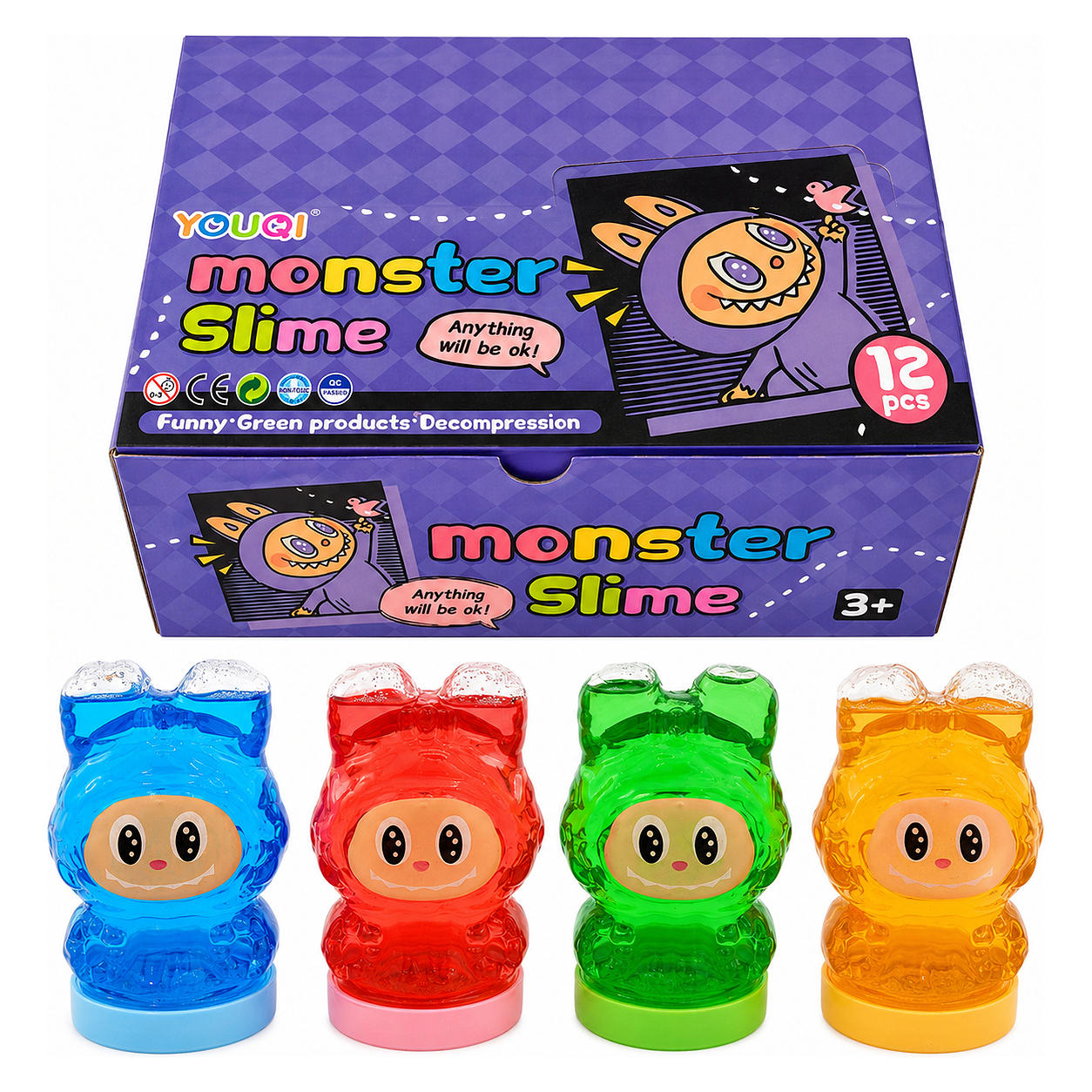 TOY SLIME 8074 - MONSTER image 1