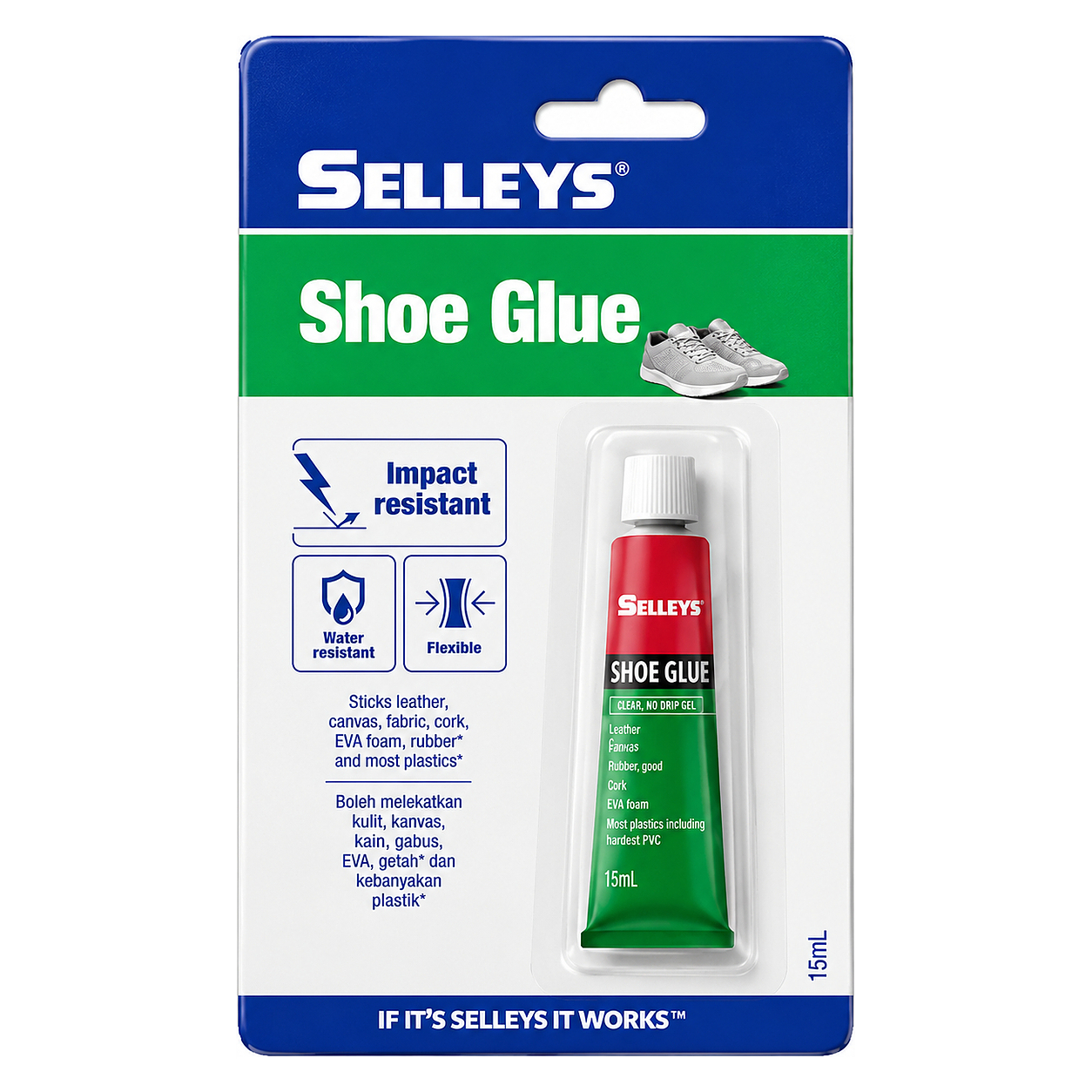 SELLEYS SHOE GLUE 15ml image 1