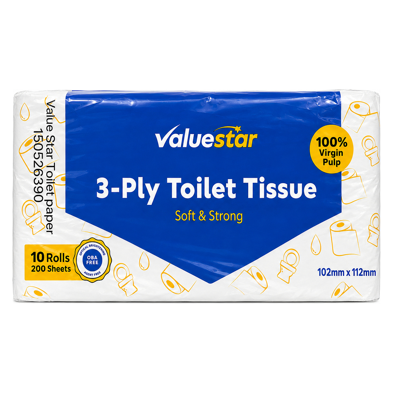 VALUESTAR TOILET TISSUE 10roll