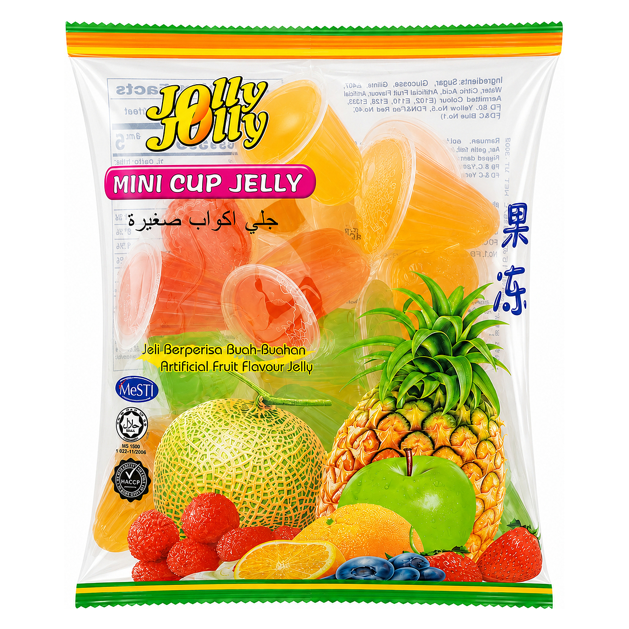 JOLLY JOLLY MINI CUP JELLY 300g