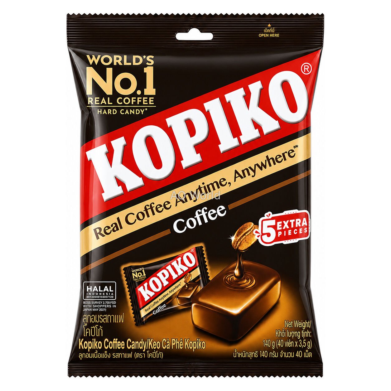 KOPIKO CANDY 140g image 1