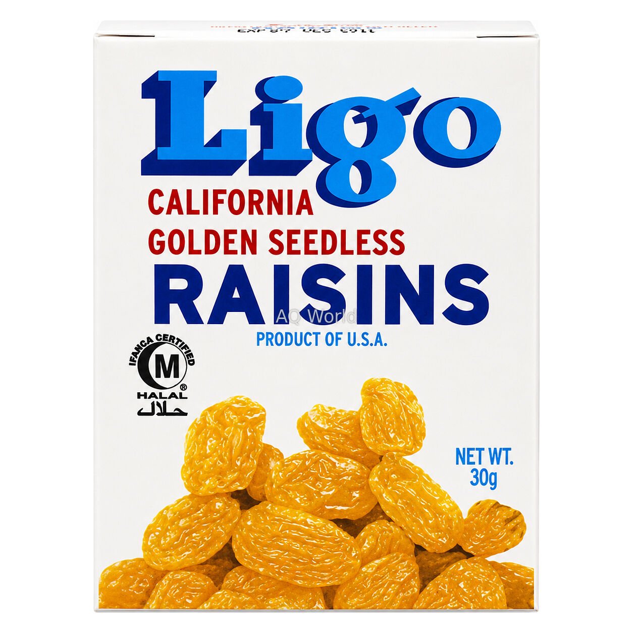LIGO RAISINS - GOLDEN 30g image 1