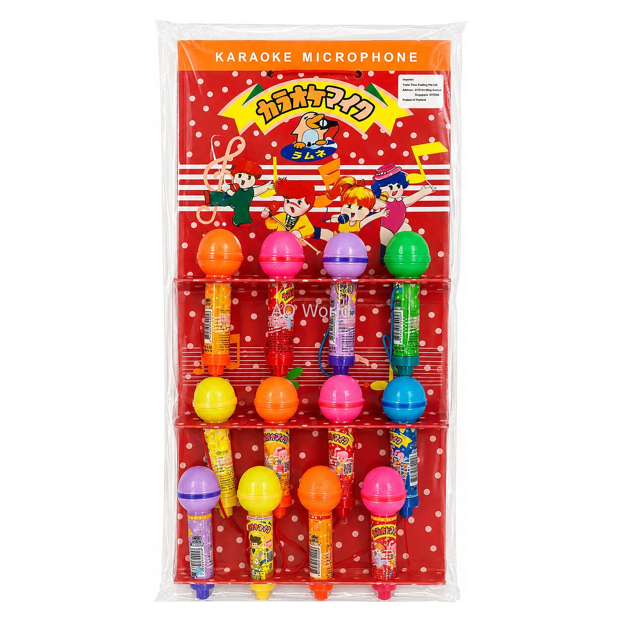 MICROPHONE TOY W/CANDY 12x5g