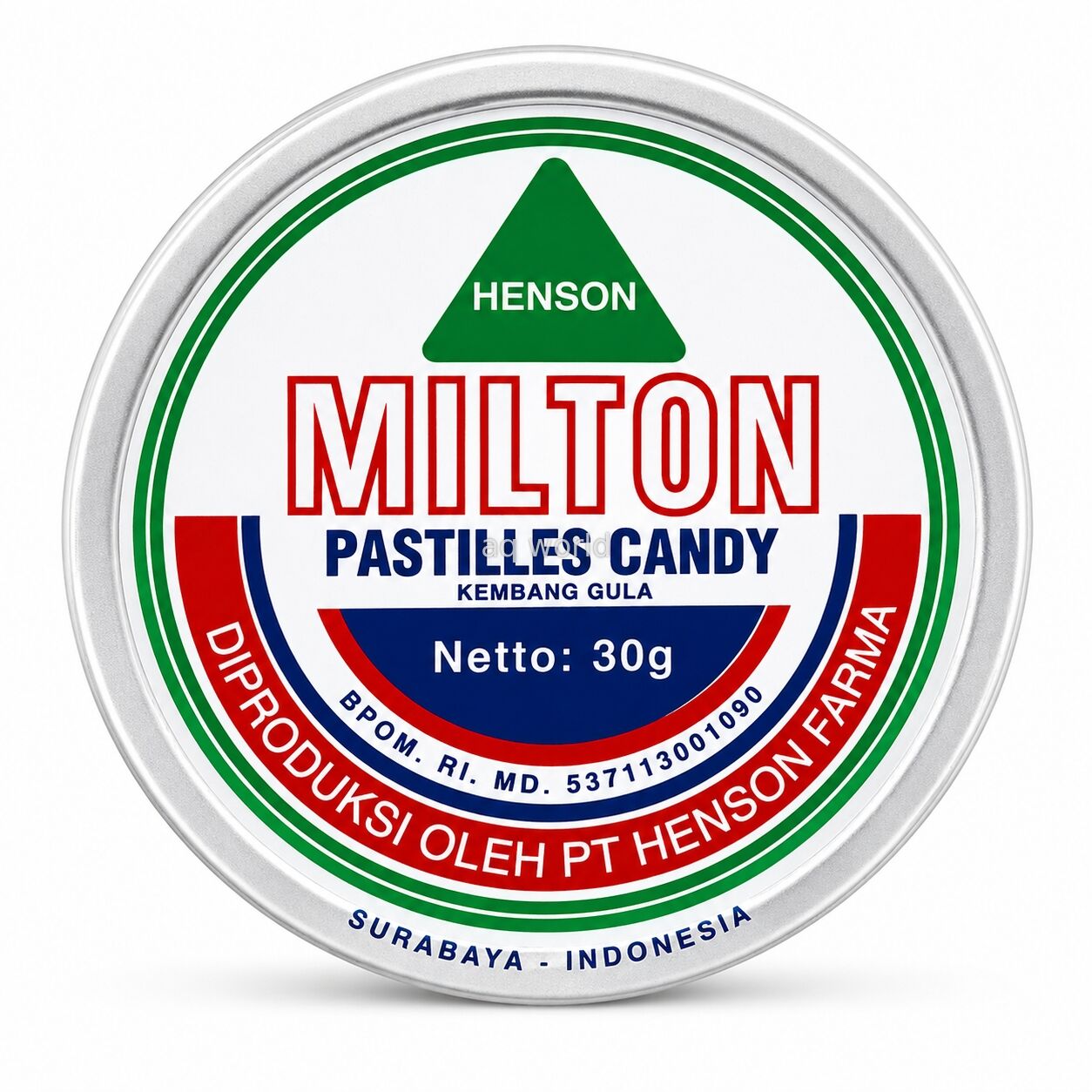 MILTON PASTILLES (TIN) image 1