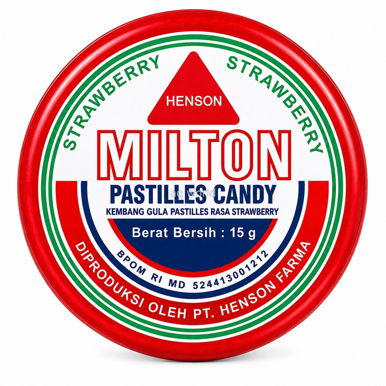 MILTON PASTILLES (TIN) image 1