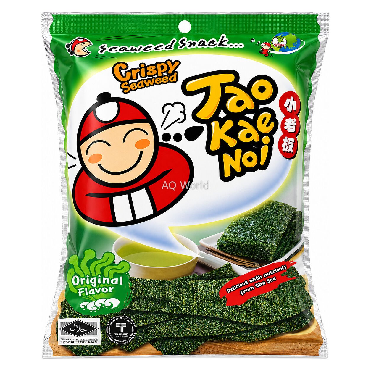 SEAWEED TAO KAE NOI  - 28g image 1