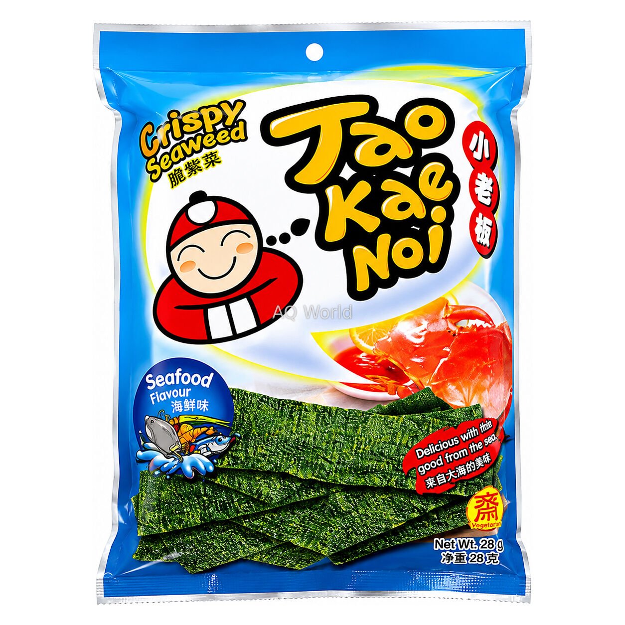 SEAWEED TAO KAE NOI  - 28g image 1