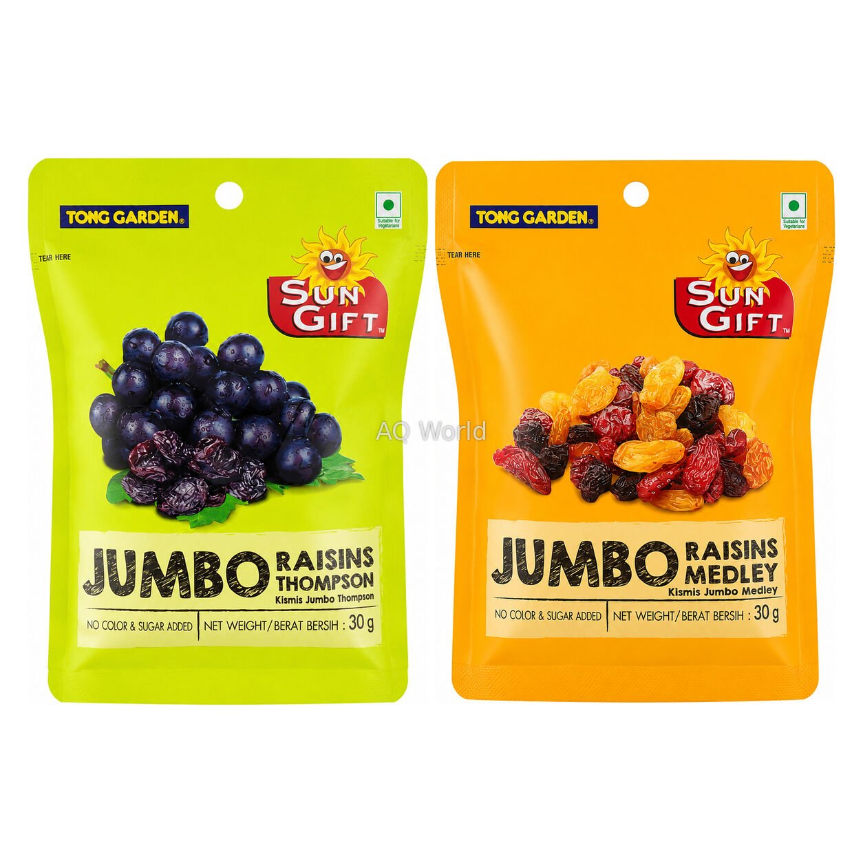 TONG GARDEN JUMBO RAISINS 30g