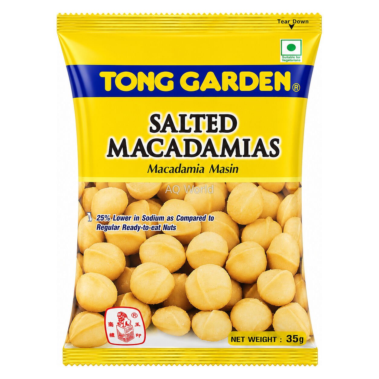TONG GARDEN MACADAMIAS SALTED