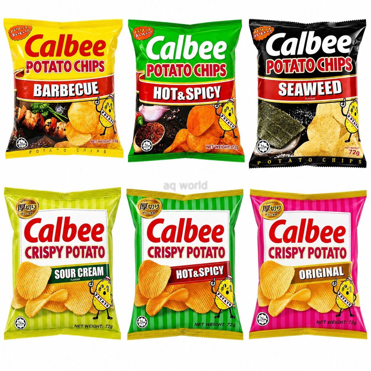 CALBEE POTATO CHIPS 72g