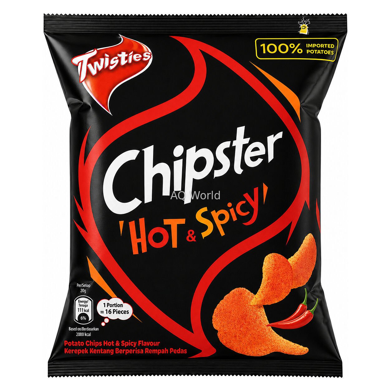 CHIPSTER POTATO CHIPS 60g image 1