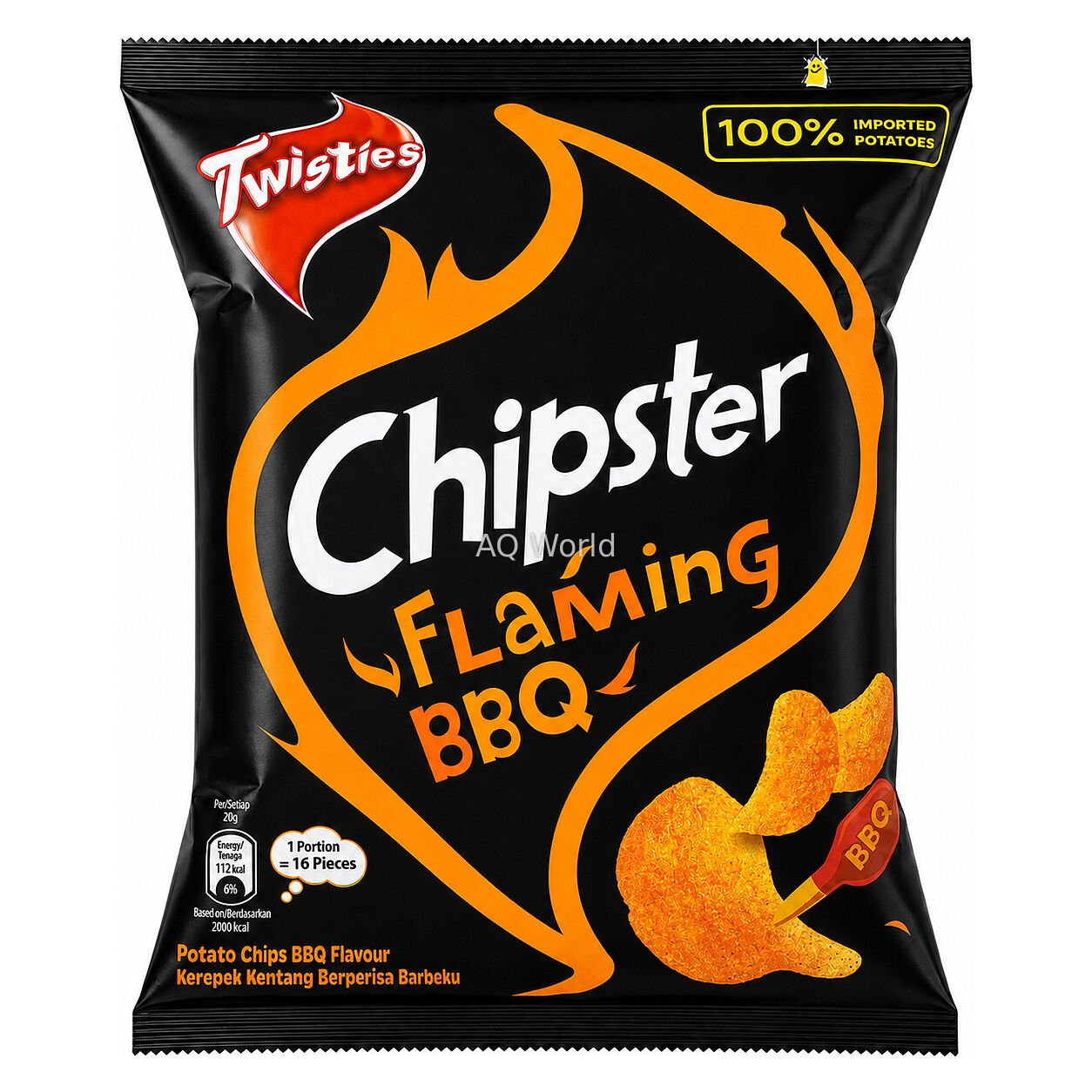 CHIPSTER POTATO CHIPS 60g image 1