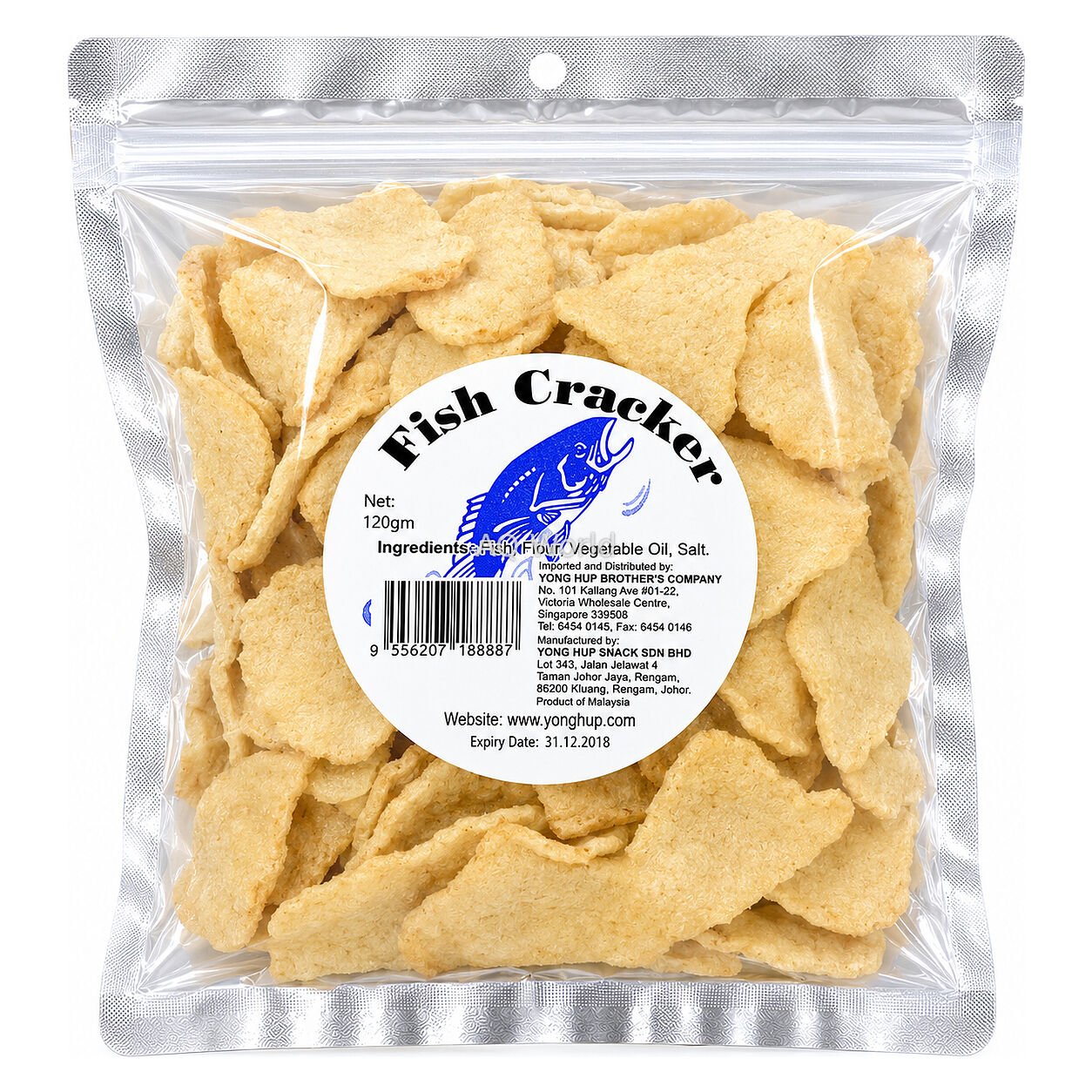YH FISH CRACKER 120g