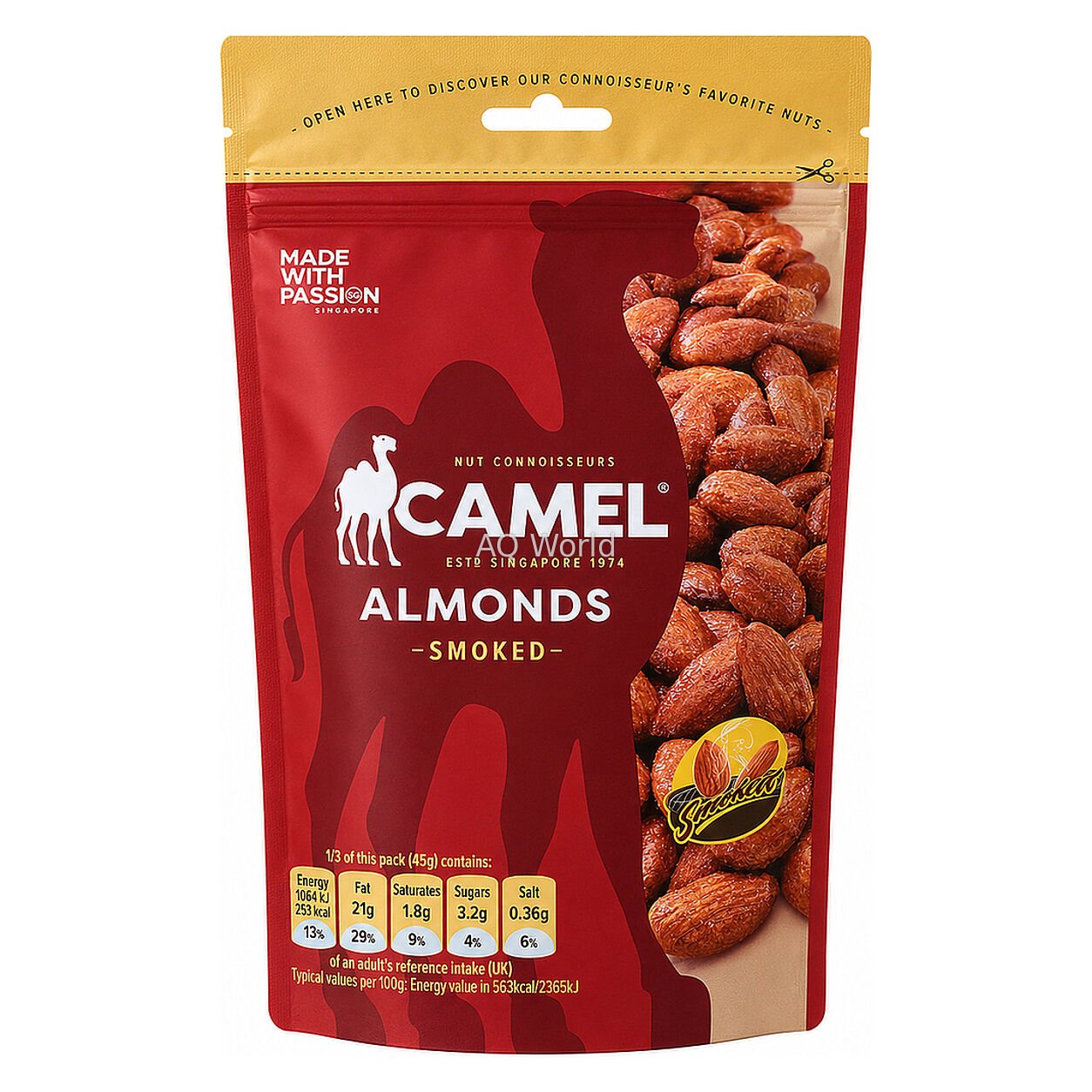 CAMEL ALMONDS 135g image 1