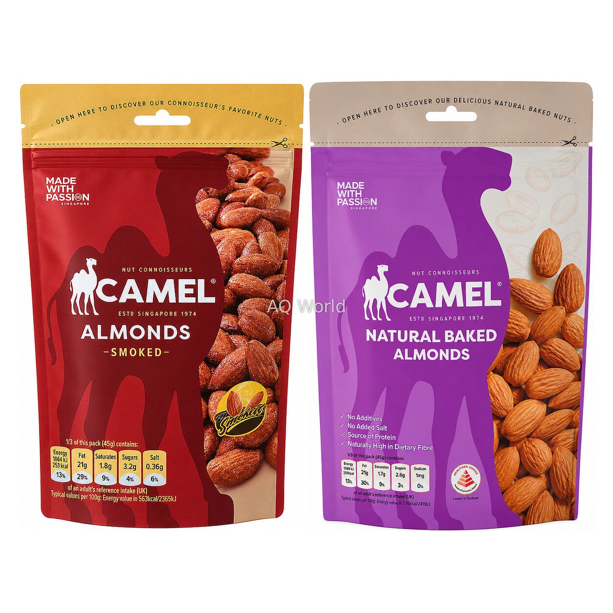 CAMEL ALMONDS 135g
