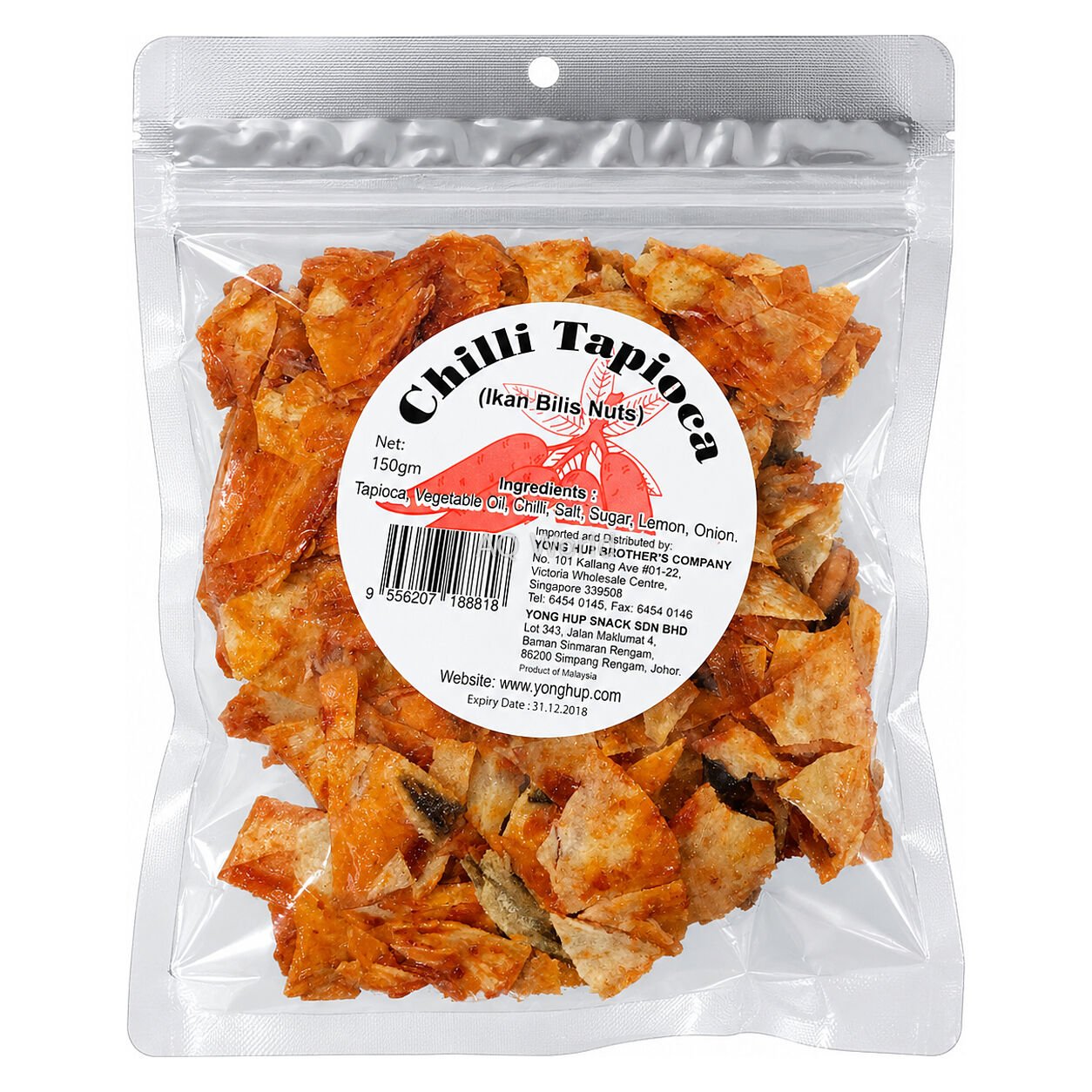 YH CHILLI TAPIOCA 150g