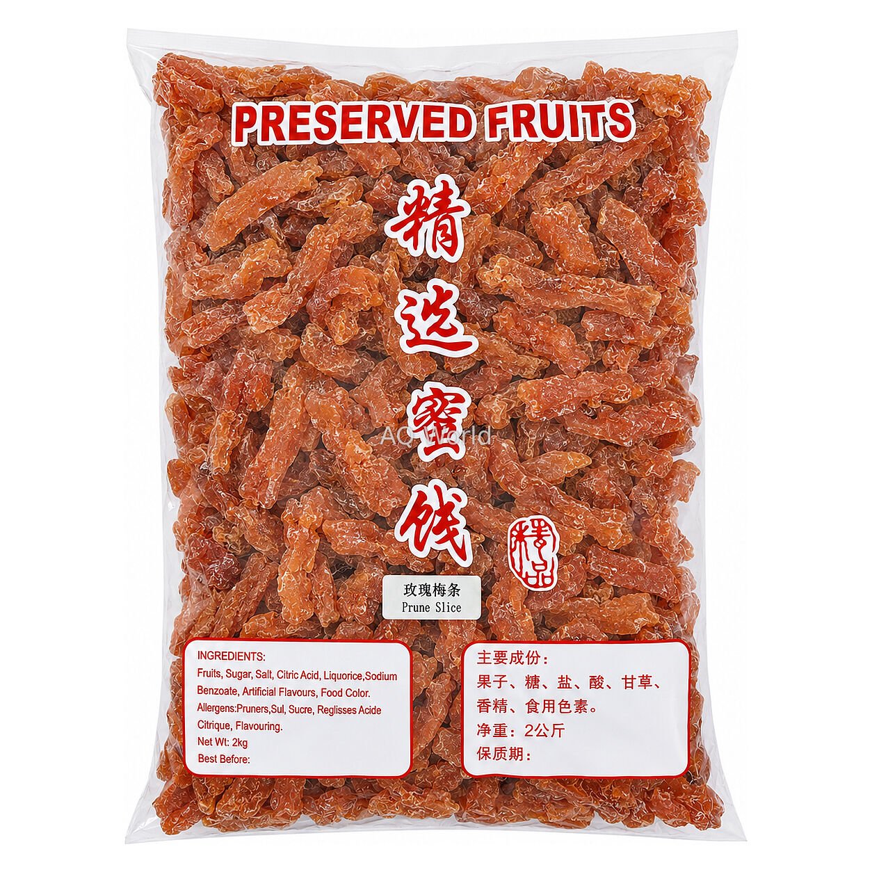 PF PRUNE ROSE STRIPE 玫瑰梅条 2kg