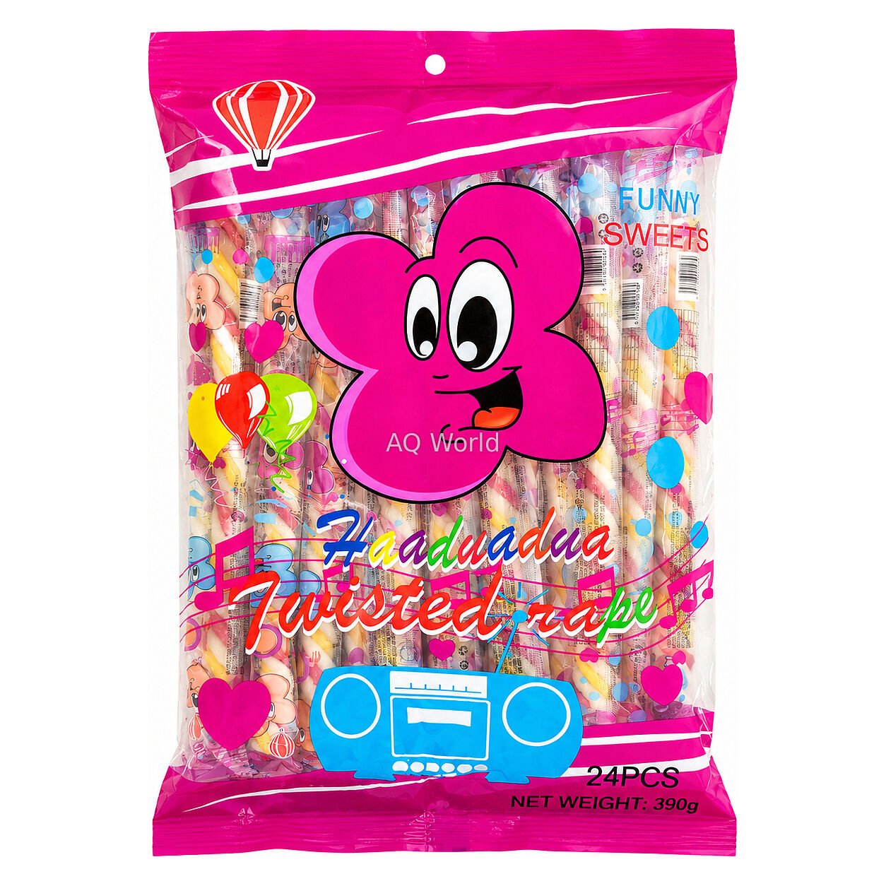 HAADUADUA TWISTED TAPE MARSHMALLOW 24x13g