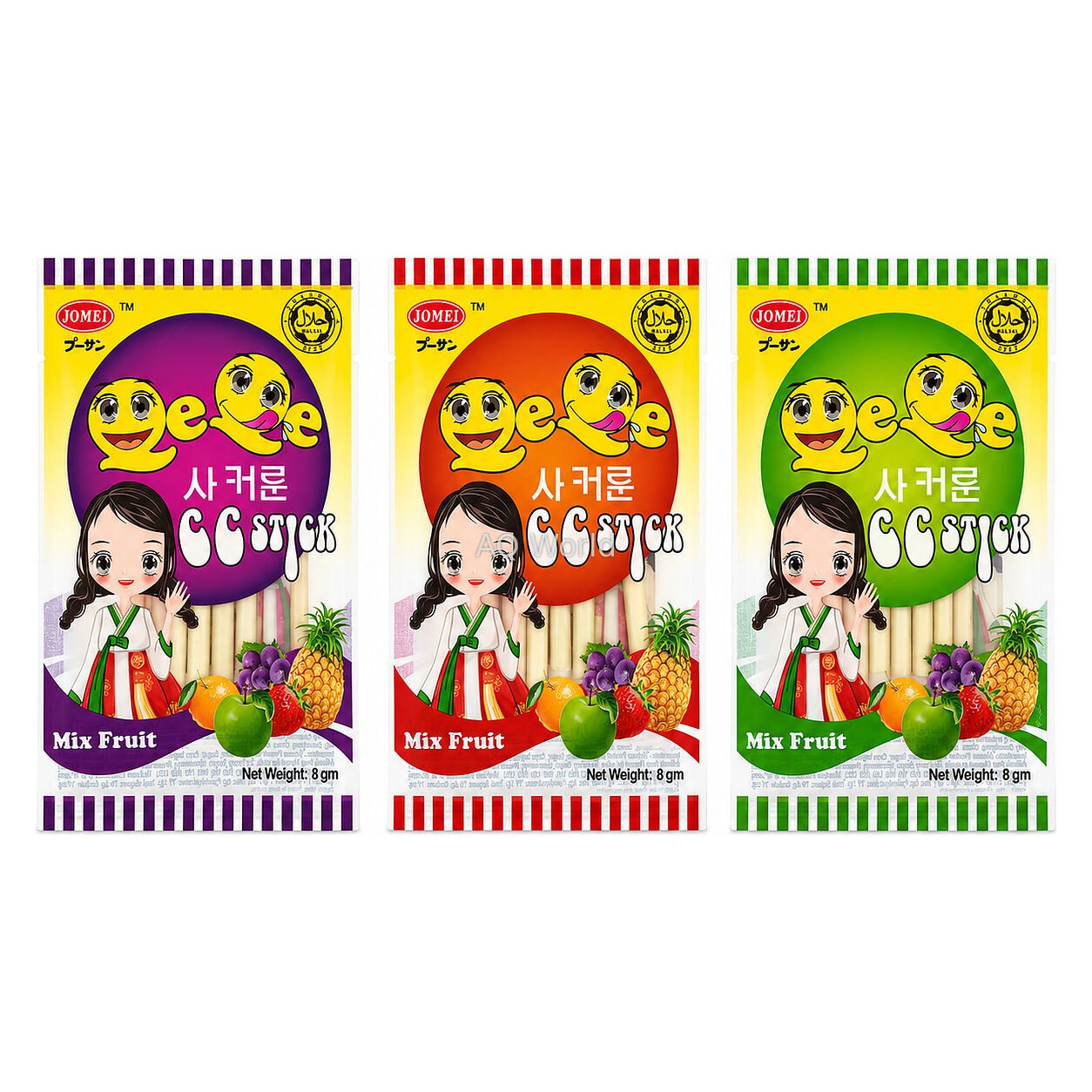 JOMEI CC STICK (MIX FRUIT) 40x8g image 1