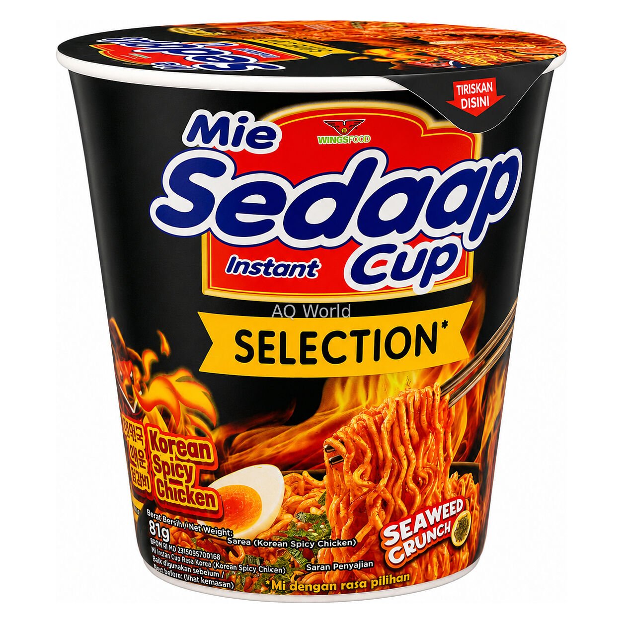 MIE SEDAAP (CUP) - 81g image 1
