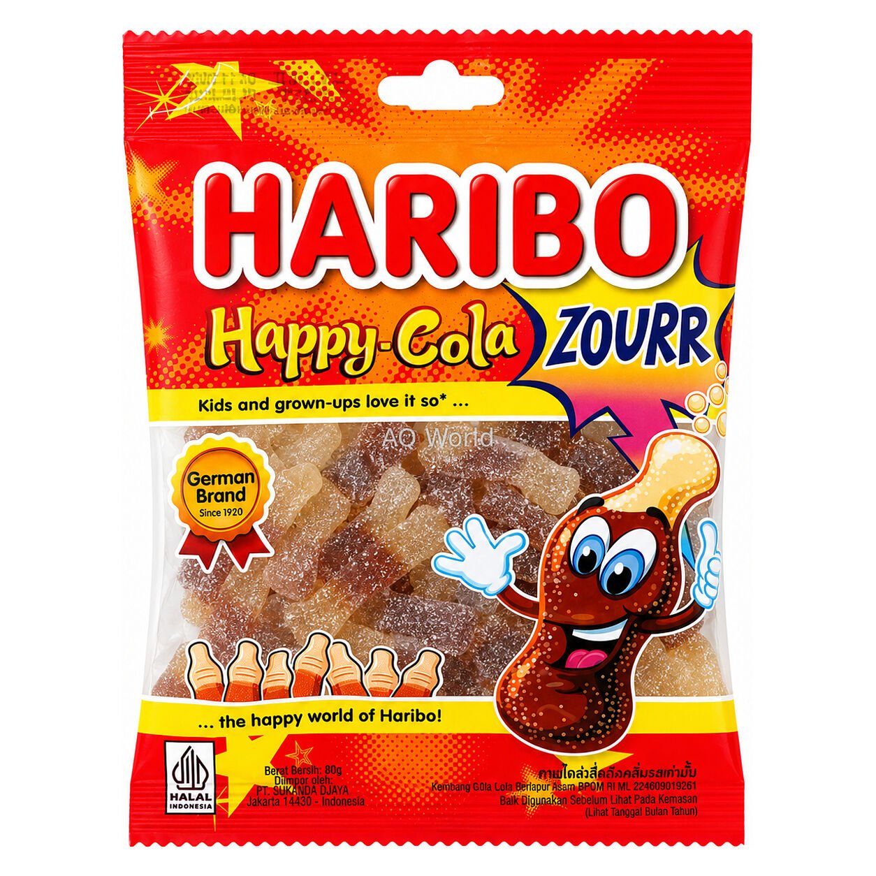 HARIBO GUMMY 80g image 1