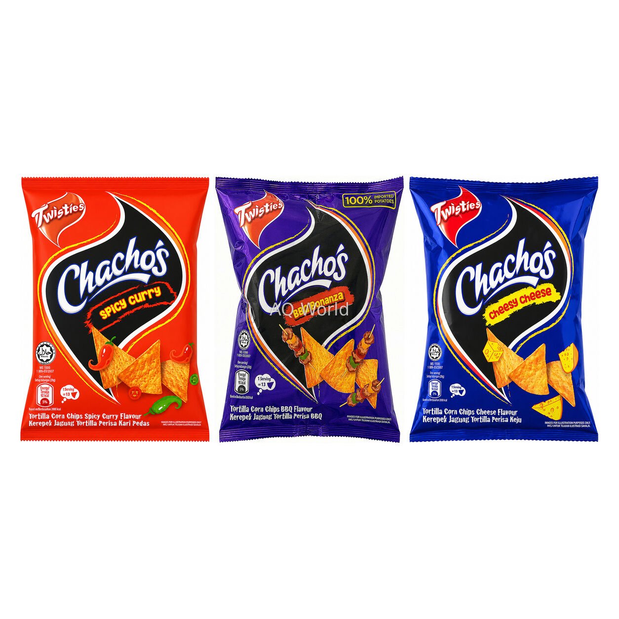 CHACHO'S TORTILLA CORN CHIPS 70g