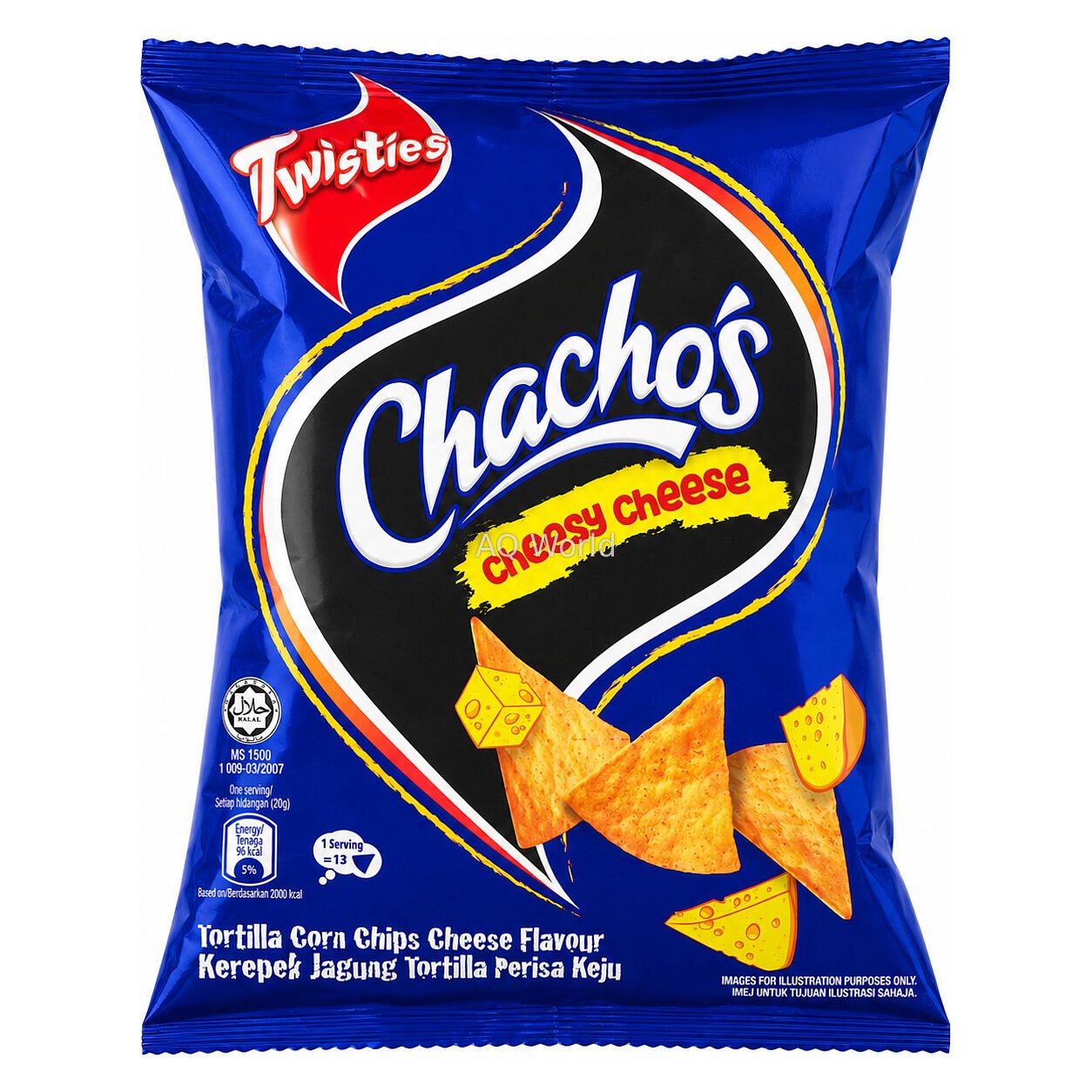 CHACHO'S TORTILLA CORN CHIPS 70g image 1