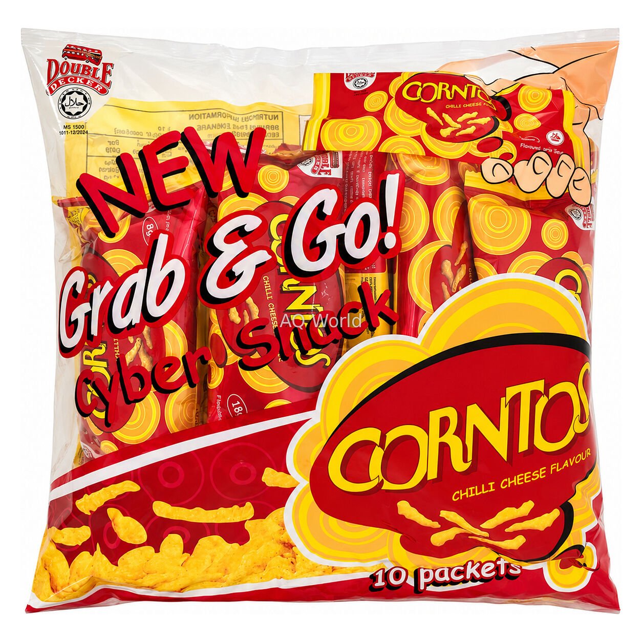 CORNTOS SNACKS (FAMILY PACK) 10x18g image 1