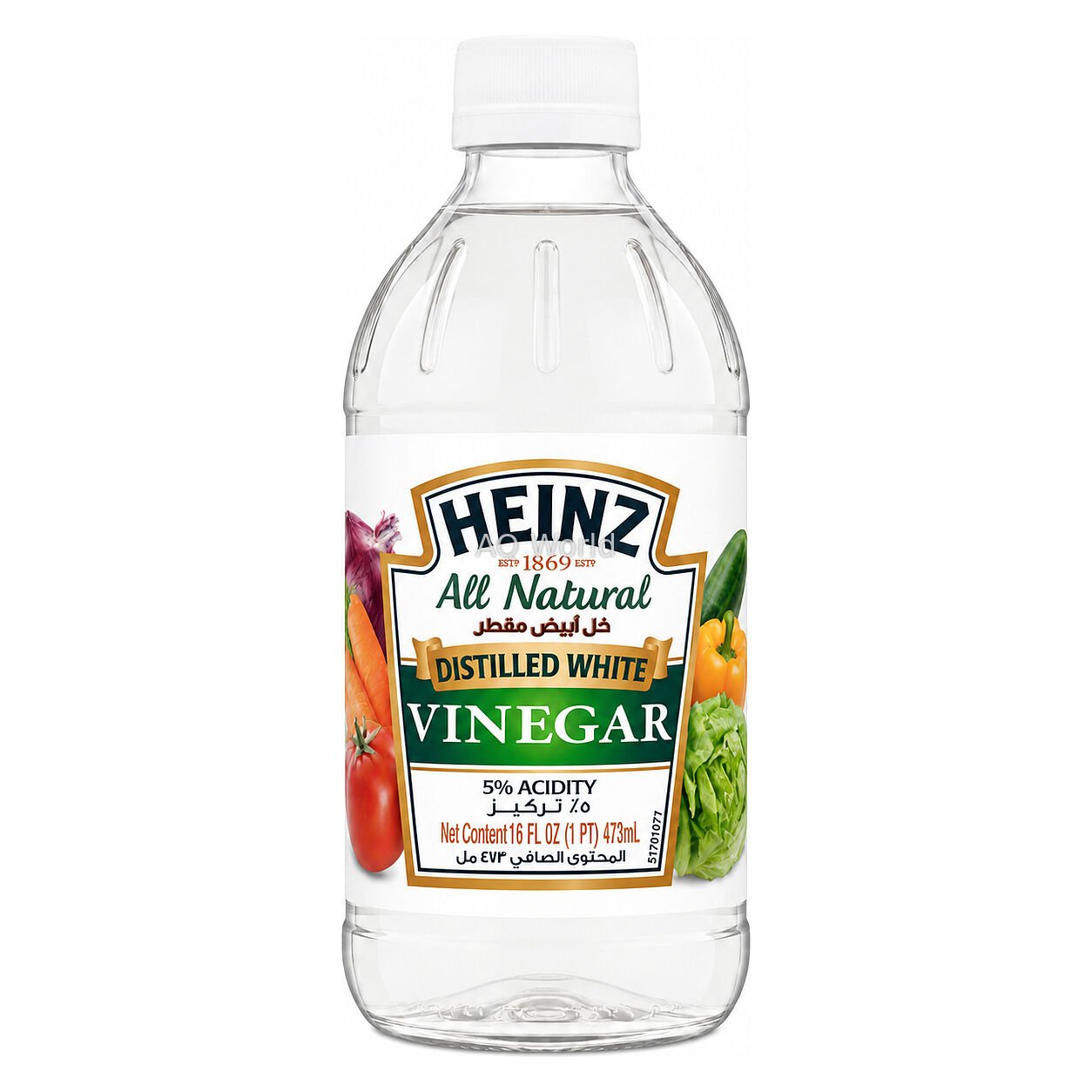 HEINZ WHITE VINEGAR 473ml