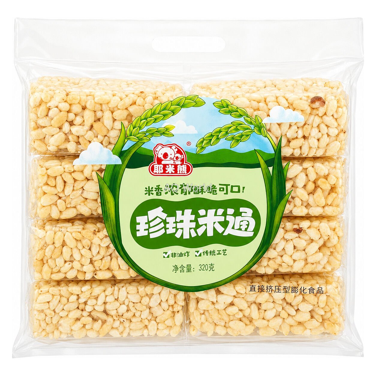 YEMIXIONG PEARL RICE CRACKER 320g