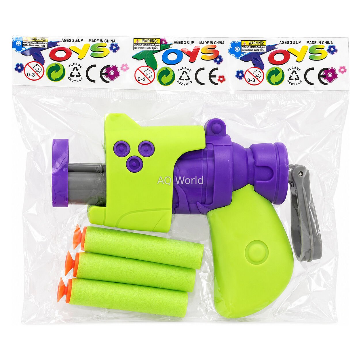 TOY GUN (SOFT FOAM BULLET)
