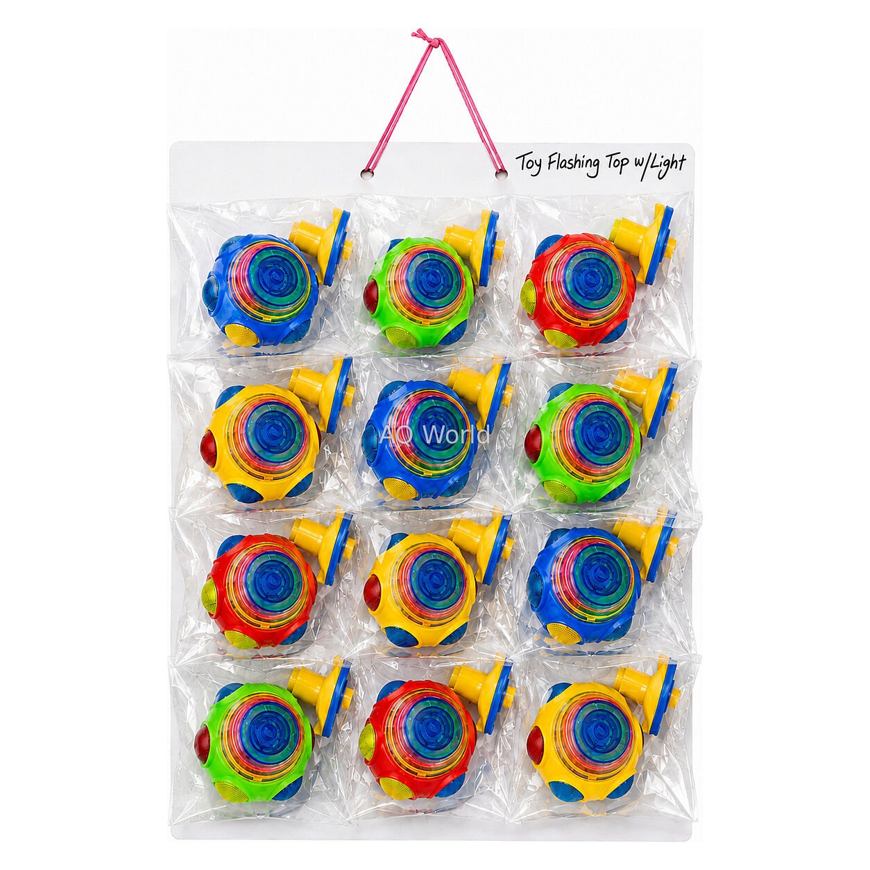 TOY FLASHING TOP WITH LIGHT image 1
