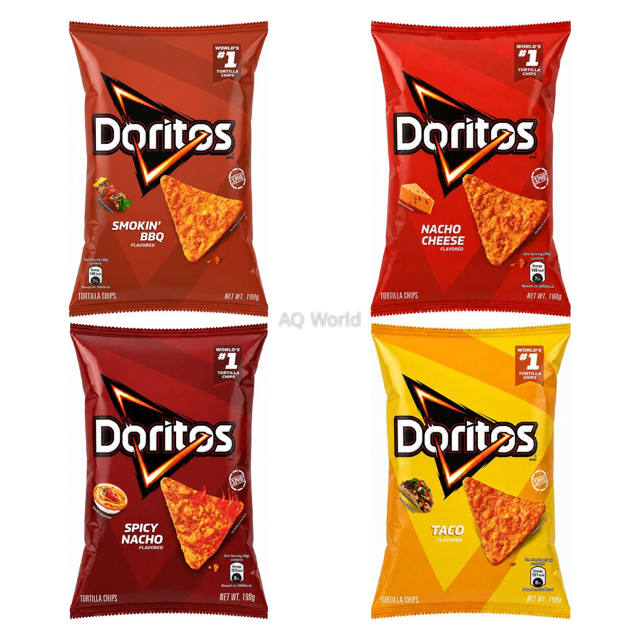 DORITOS CHIPS 190g