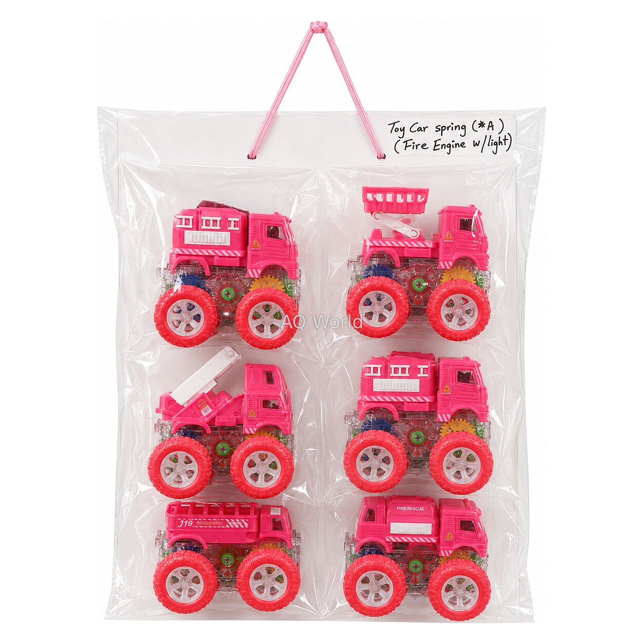 TOY CAR WITH SPRING image 1