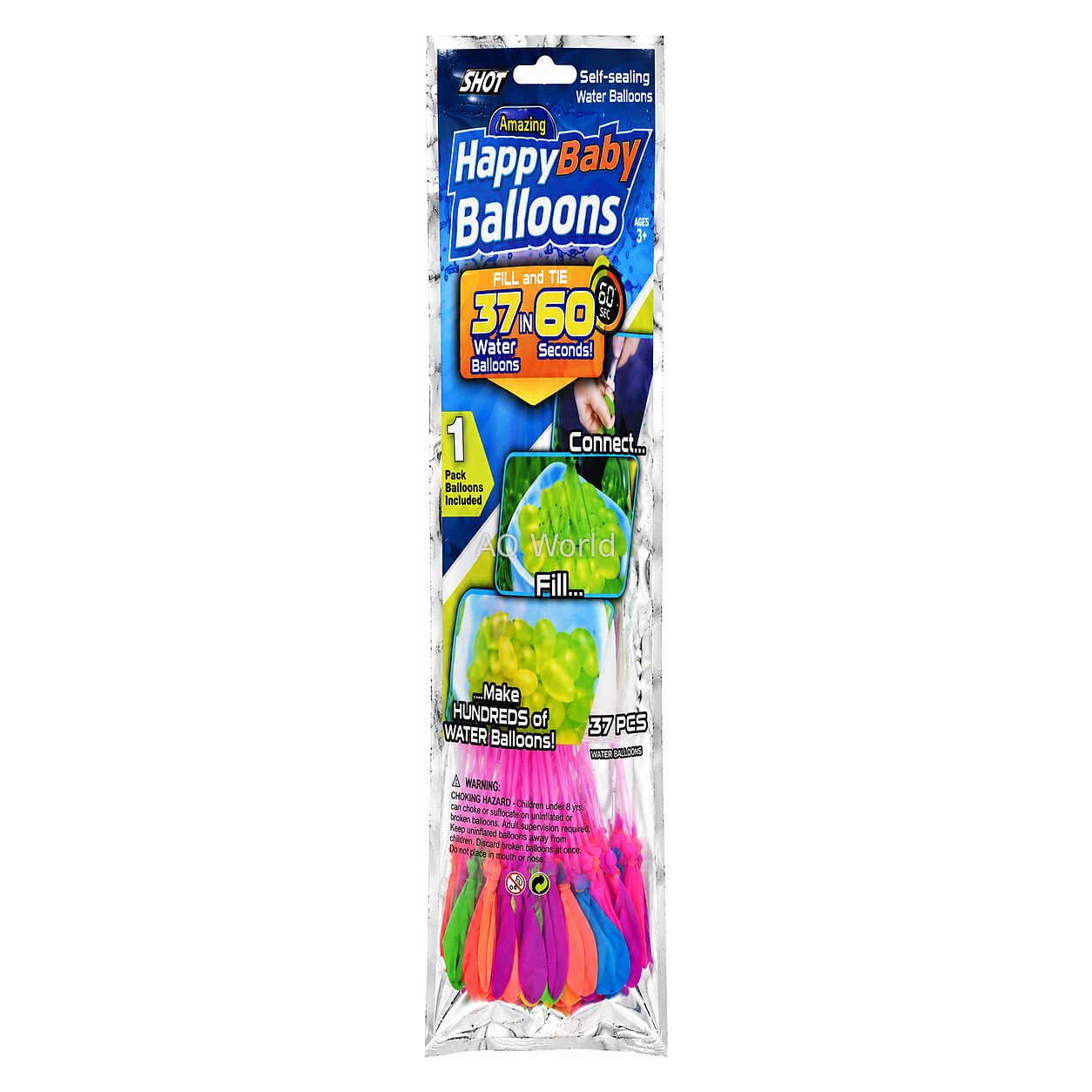 TOY WATER BALLOON SELF-SELF SEALING