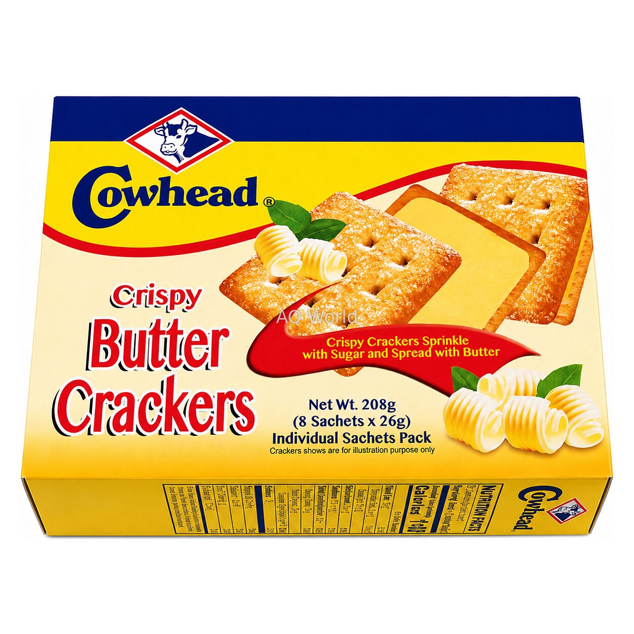 COWHEAD CRISPY CRACKER 208g image 1