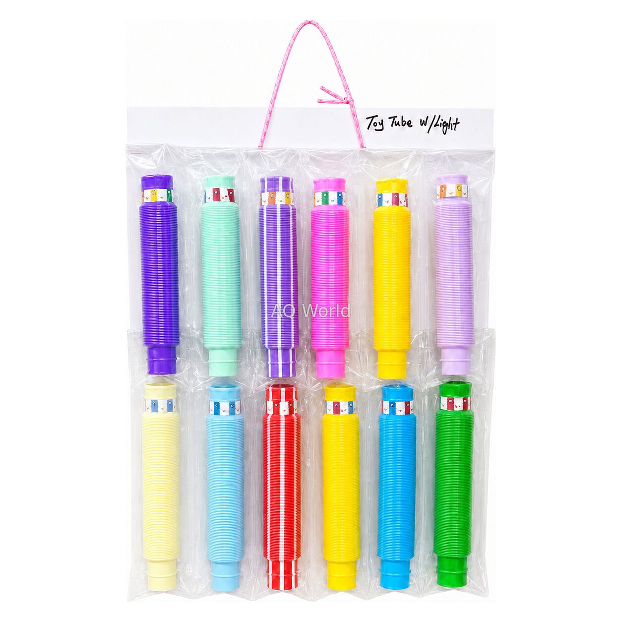 TOY TUBE WITH LIGHT