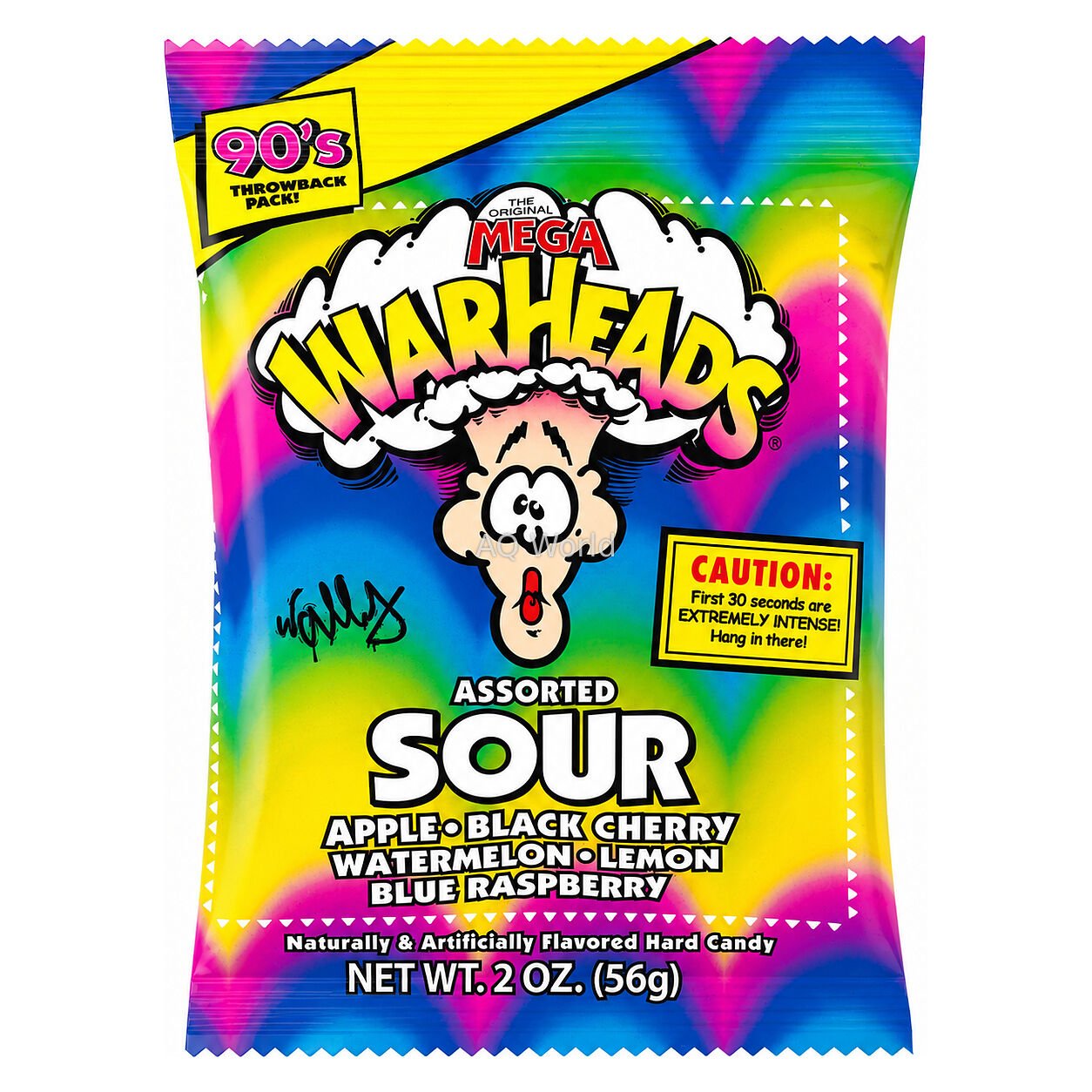 WARHEADS SOUR (PKT) 50g