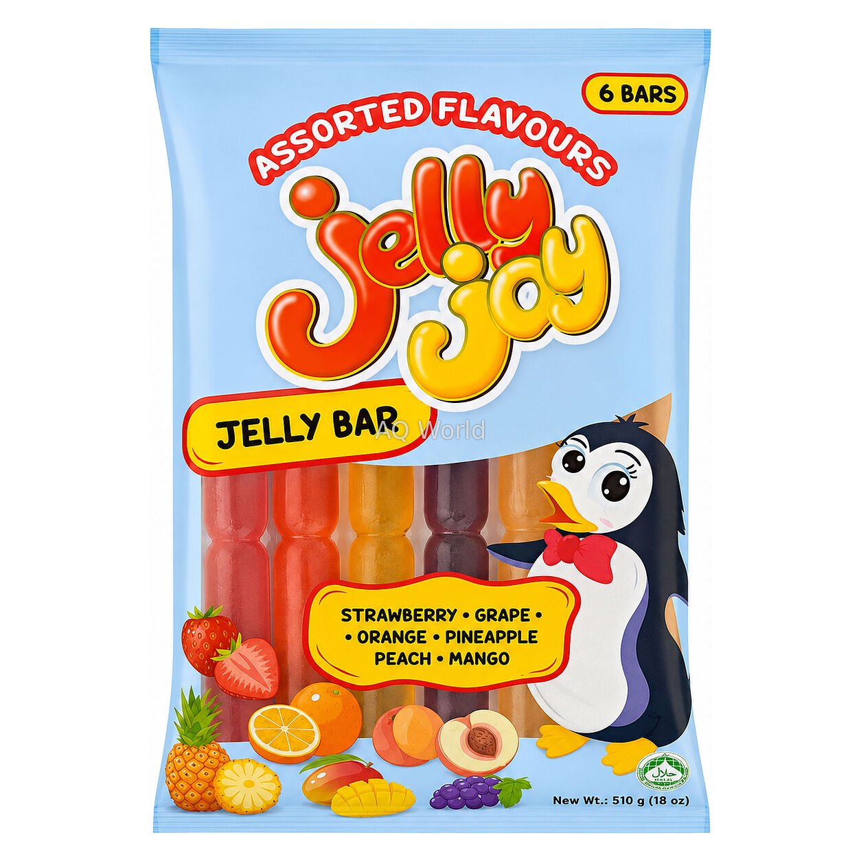 JELLY JOY-JELLY BAR  (6 BARS)