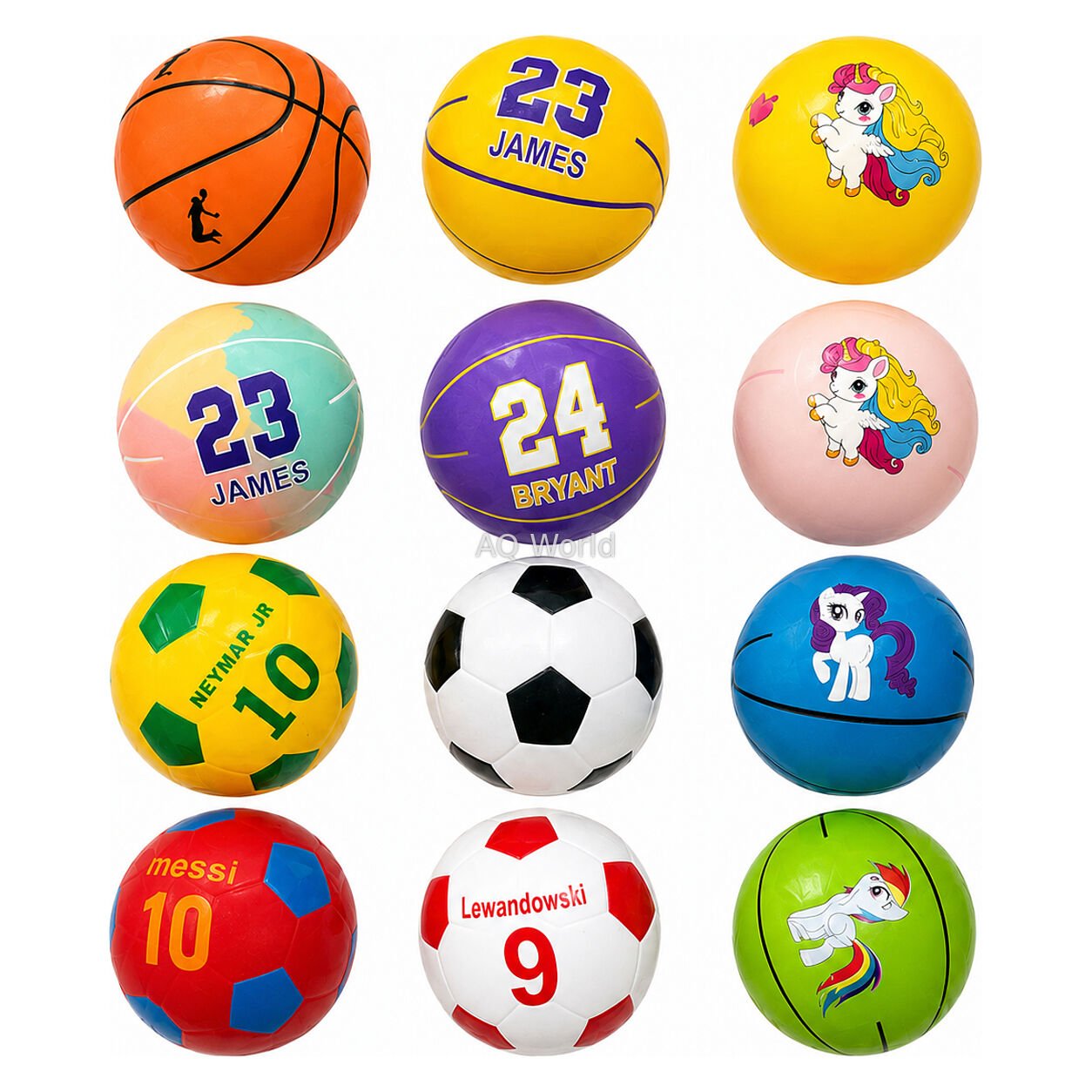 TOY BALL (RUBBER 2.5")
