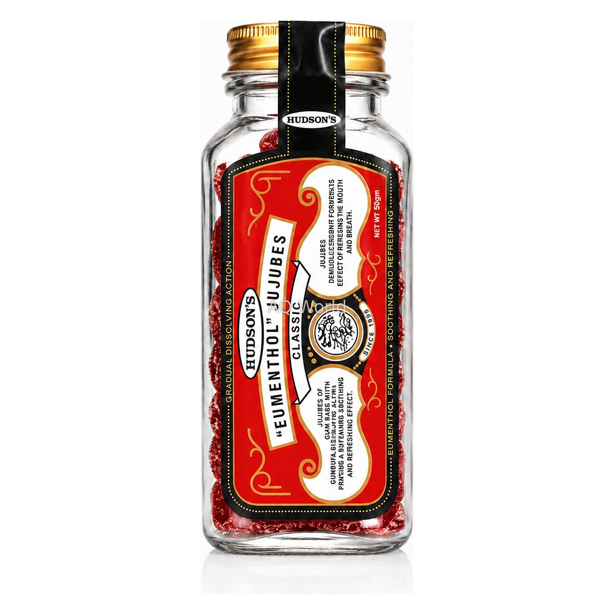 HUDSON'S JUJUBES (BOTTLE)