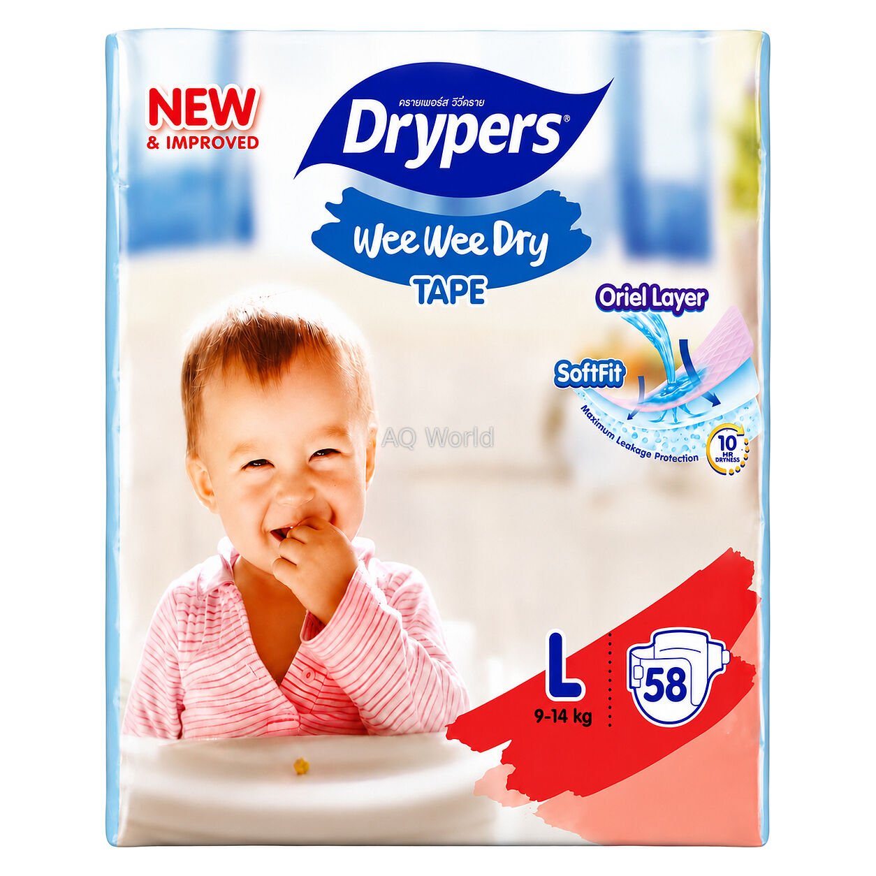 DRYPERS WEE WEE DIAPER image 1